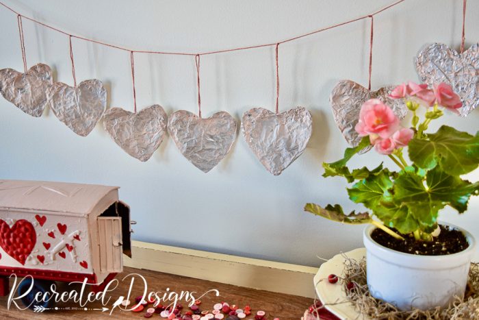 Tin Foil Heart Valentine's Day Craft - I Heart Crafty Things