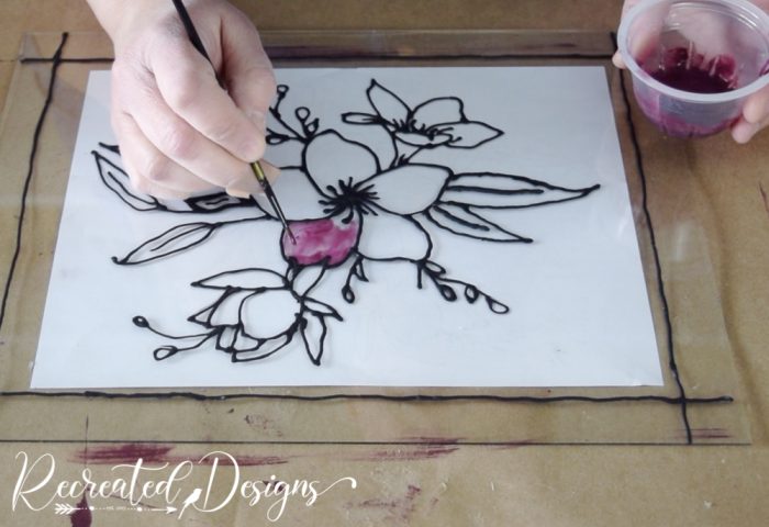 How to do Glass painting – Tutorial for beginners – Create And Craft