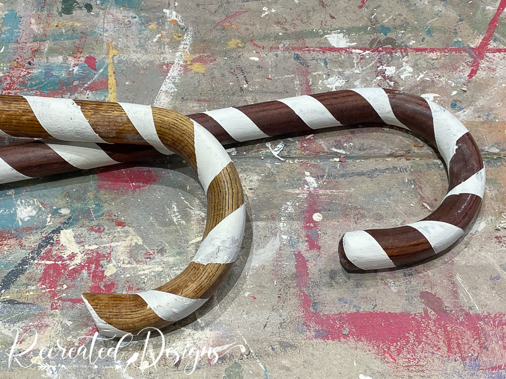 Hand Made Wood, Cane, Custom Cane, Painted Cane, Retirement Gift